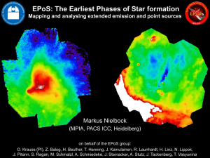 EPoS - Mapping and analysing extended emission and point sources