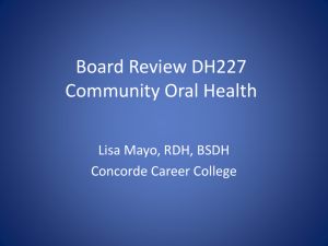 Community Oral Health.ppt