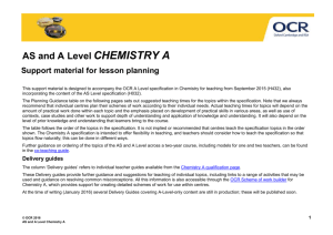 Support material for lesson planning