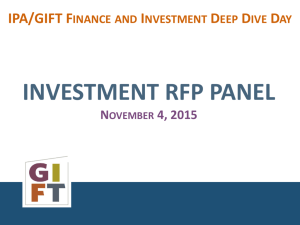 RFP Panel presentation