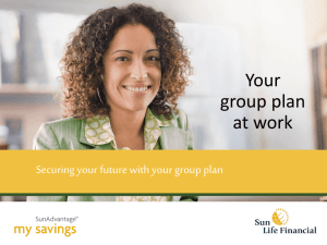 Your group plan at work