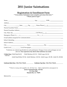 jr ss registration forms