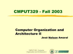 CMPUT329 - Fall 2000 - University of Alberta