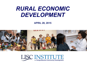here. - LISC Institute for Comprehensive Community Development
