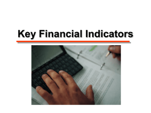 6. Key Indicators