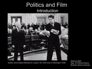 Politics & Film - Northern Illinois University