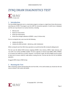 This test does not support ECC mode, and the read/write eye tests