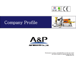 Company Introduction