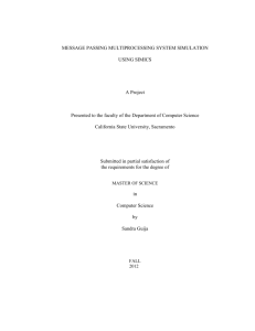 APPENDIX B. MPI Program for Matrix Multiplication