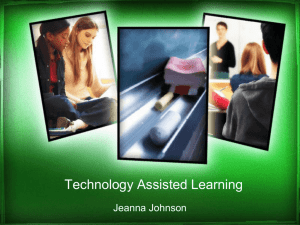 Technology Assisted Learning PP