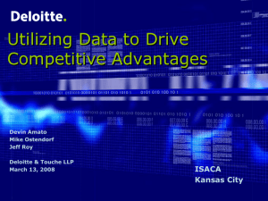 Presentation Slides - ISACA Kansas City Chapter