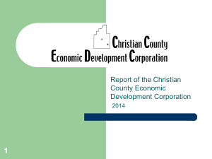 the 2014 Annual Report - About the Christian County