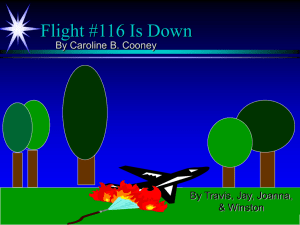 Flight #116 Is Down