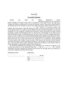 Form 4.3.8 Irrevocable Assignment ()