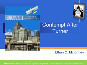 Enforcing Support Orders with Civil Contempt After Turner v. Rodgers