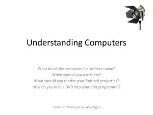 Understanding Computers + Using You Tube and Vimeo