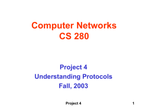 Computer Networks CS 280 - Richard Jones @ Richard Jones.org