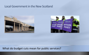 Local government in the "New" Scotland
