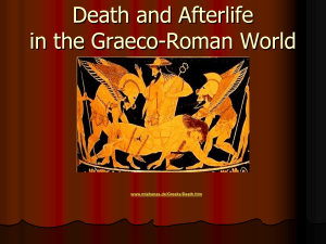 Death and Afterlife in Rome