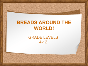 Supplement to Breads Around the World