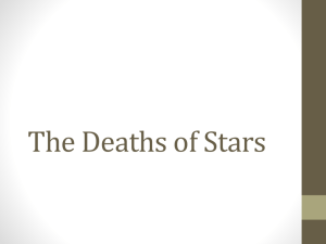 The Deaths of Stars