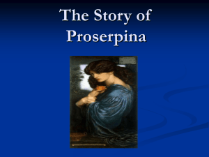 The Story of Proserpina