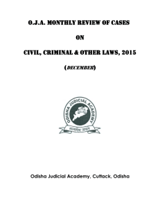 CIVIL, CRIMINAL & other LAWS, 2015 (December)