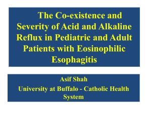 The Co-existence and Severity of Acid and Alkaline Reflux in