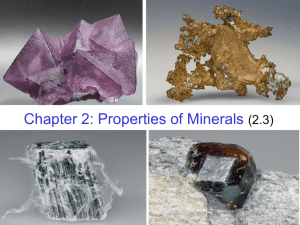 Physical Properties of Minerals Cleavage