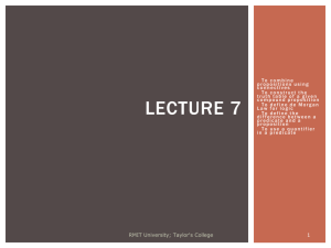 Lecture 7 - i
