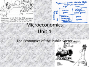 Microeconomics Unit 4