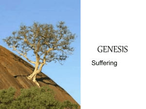 GENESIS Genesis 7, Suffering