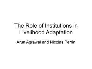 Agrawal-Livelihood adaptation