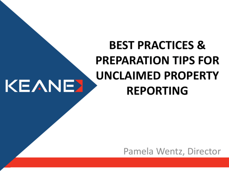 presentation-unclaimed-property-reporting