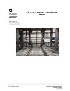Vol. 2, Ch. 4 Laboratory Experimentation Results