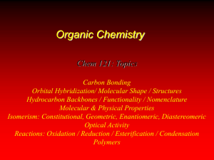 PowerPoint Presentation - Organic Chemistry