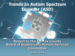 Autism Presentation rev June 9 2008 - POAC-NoVA