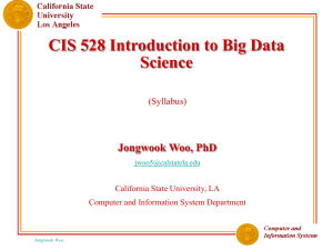 Syllabus - Cal State LA - Instructional Web Server