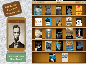 Abraham Lincoln Book List 2013-2014