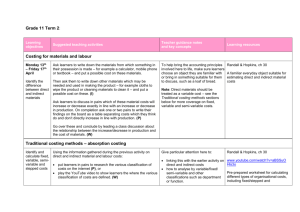 Grade 11 term 2 planning