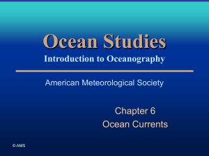 AMS Ocean Studies