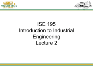 EGR 702 Lecture 1