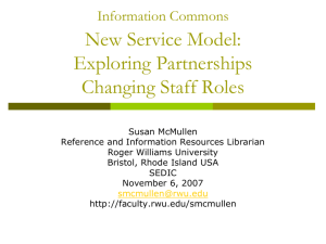 Information Commons in United States