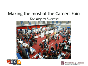 How Do I Approach A Careers Fair?