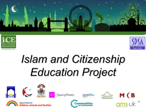 Islam and Citizenship Education Project