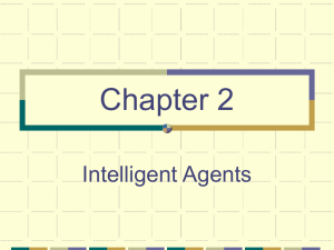 Chapter 2 Intelligent Agent