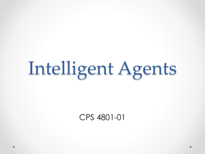 Intelligent Agents - Eve