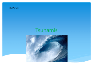 Tsunamis - NaturalDisasters2012