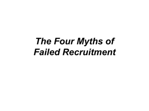 Four Myths of Faculty Recruitment - Vice