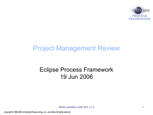 Project Management Review